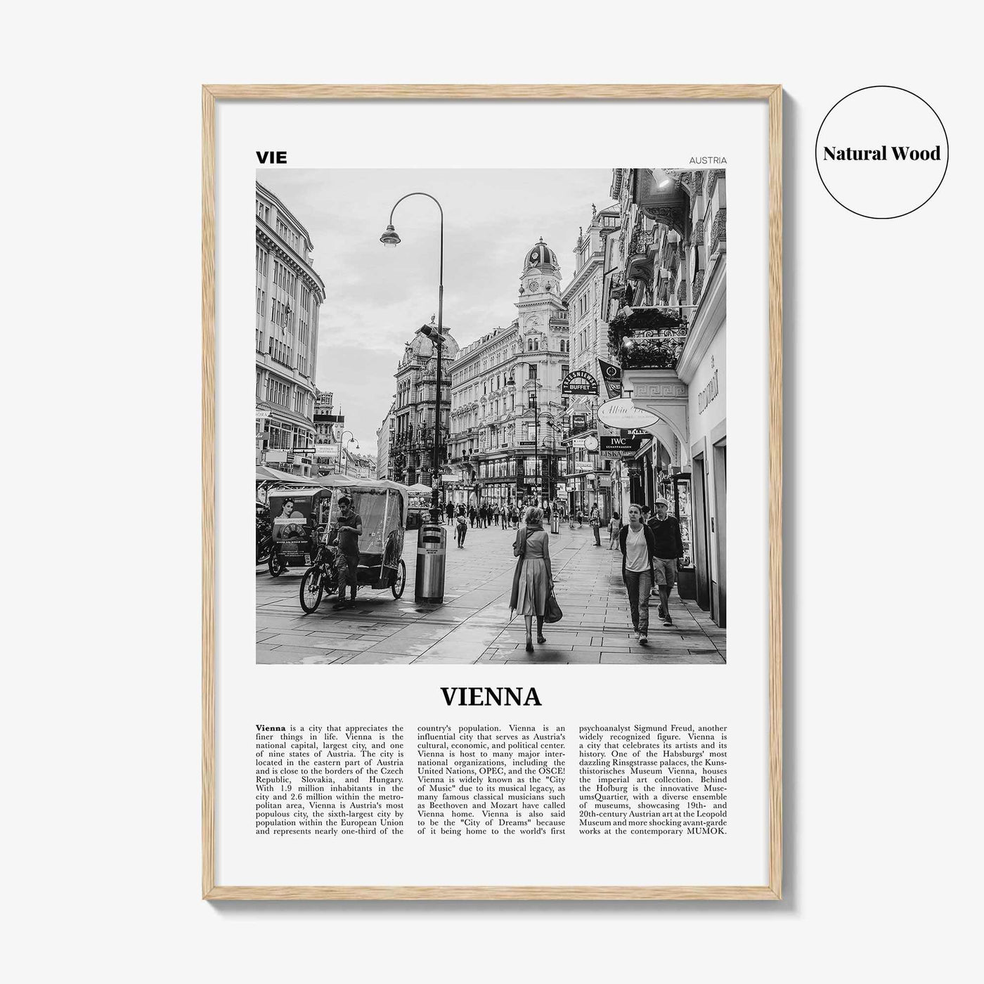 Vienna Print Black and White No 4, Vienna Wall Art, Vienna Poster, Vienna Photo, Vienna Wall Decor, Austria, Wien, Österreich, Europe