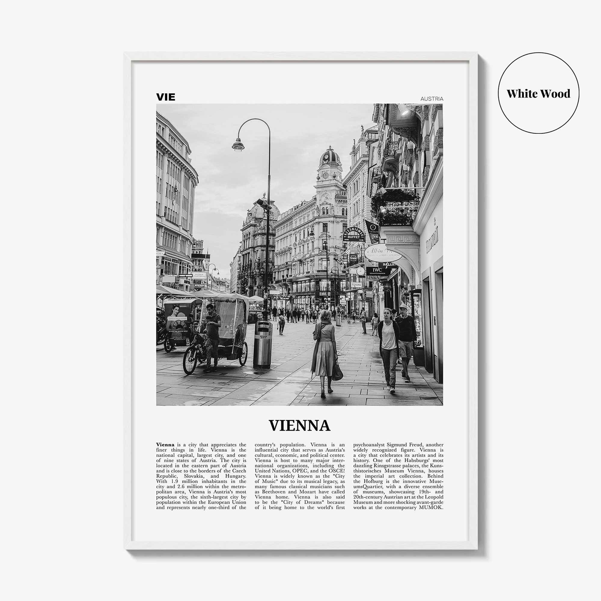 Vienna Print Black and White No 4, Vienna Wall Art, Vienna Poster, Vienna Photo, Vienna Wall Decor, Austria, Wien, Österreich, Europe
