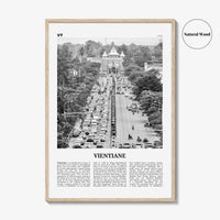Vientiane Print Black and White, Vientiane Wall Art, Vientiane Poster, Vientiane Photo, Vientiane Wall Décor, Laos, Viang Chan