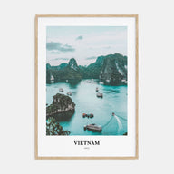 Vietnam Portrait Color Poster