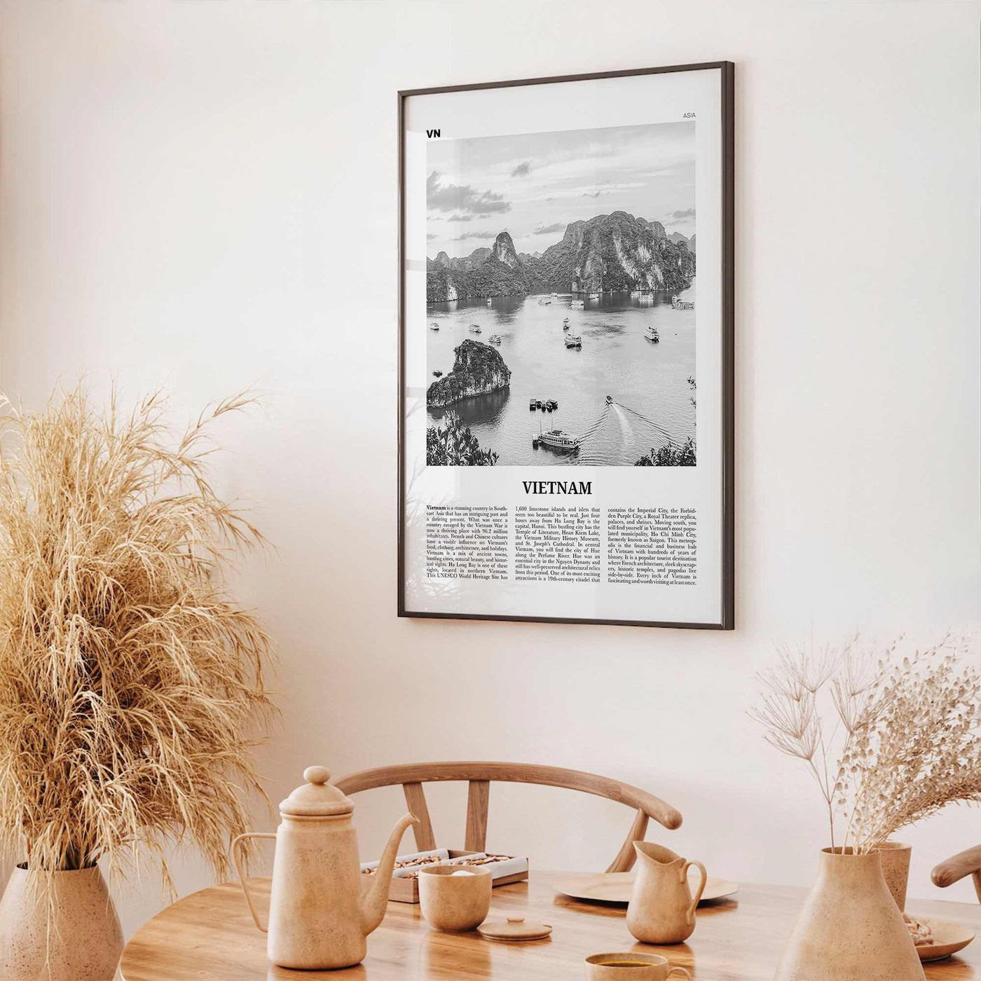 Vietnam Print Black and White No 1, Vietnam Wall Art, Vietnam Poster, Vietnam Photo, Vietnam Wall Decor, Việt Nam, Ho Chi Minh, Hanoi, Asia