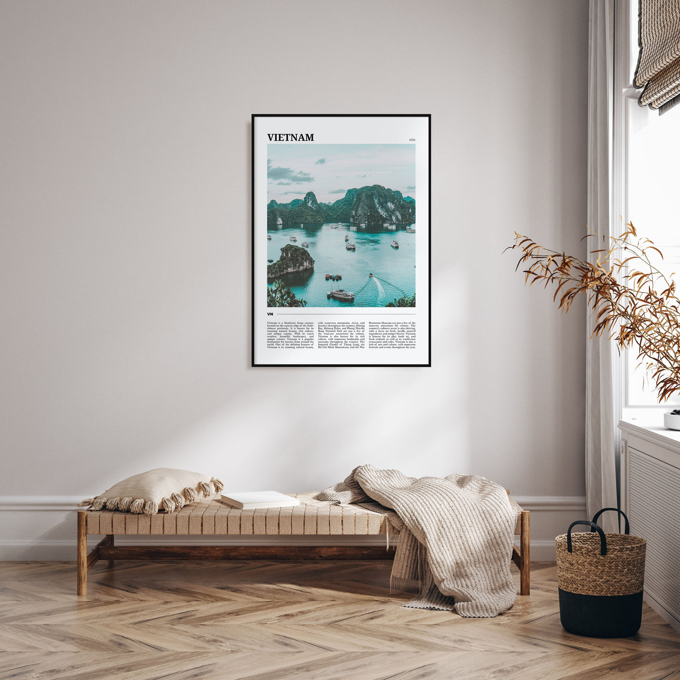 Vietnam Travel Color Poster