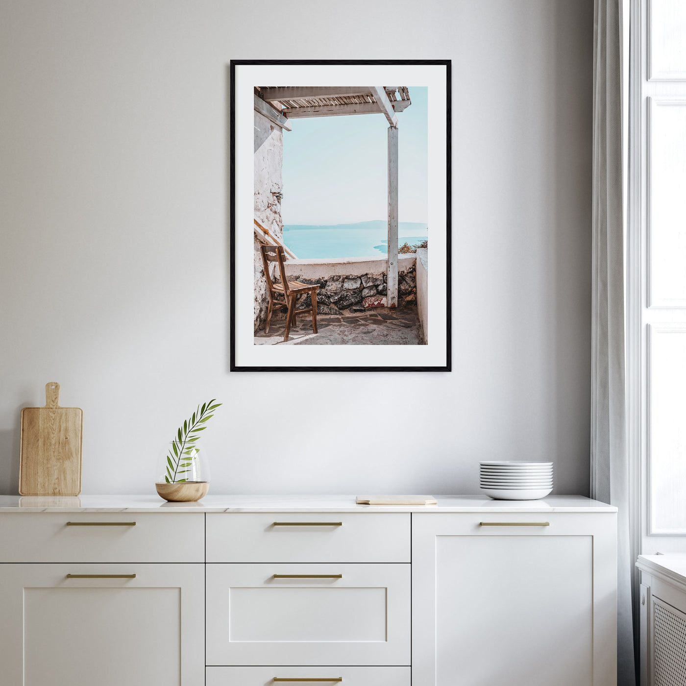 View from a Chair Photo Color Poster
