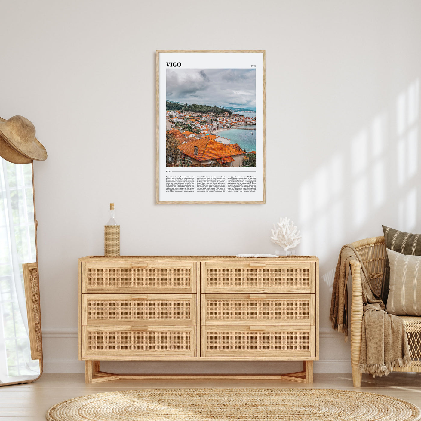 Vigo Travel Color Poster