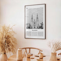 Villanova Print Black and White, Villanova Wall Art, Villanova Poster, Villanova Photo, Villanova Wall Décor, Pennsylvania, USA