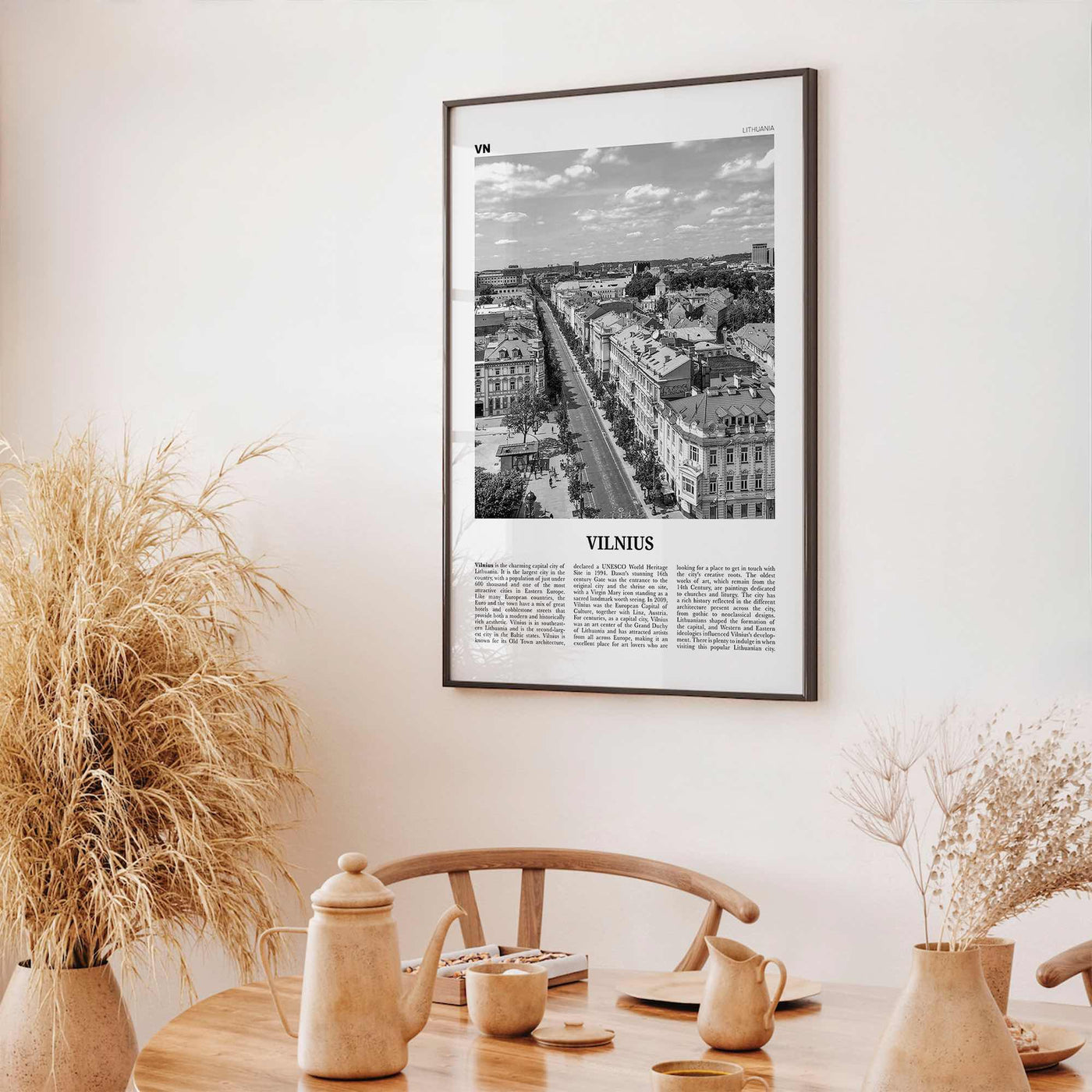 Vilnius Print Black and White, Vilnius Wall Art, Vilnius Poster, Vilnius Photo, Vilnius Wall Décor, Lithuania, Vilna, Viļņa, Вильна