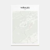 Viñales Map Portrait Poster