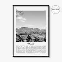 Vinales Print Black and White, Viñales Wall Art, Viñales Poster, Viñales Photo, Viñales Wall Décor, Viñales Map, Cuba