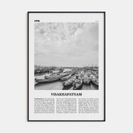 Visakhapatnam Travel B&W Poster