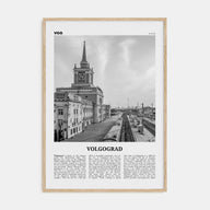 Volgograd Travel B&W Poster