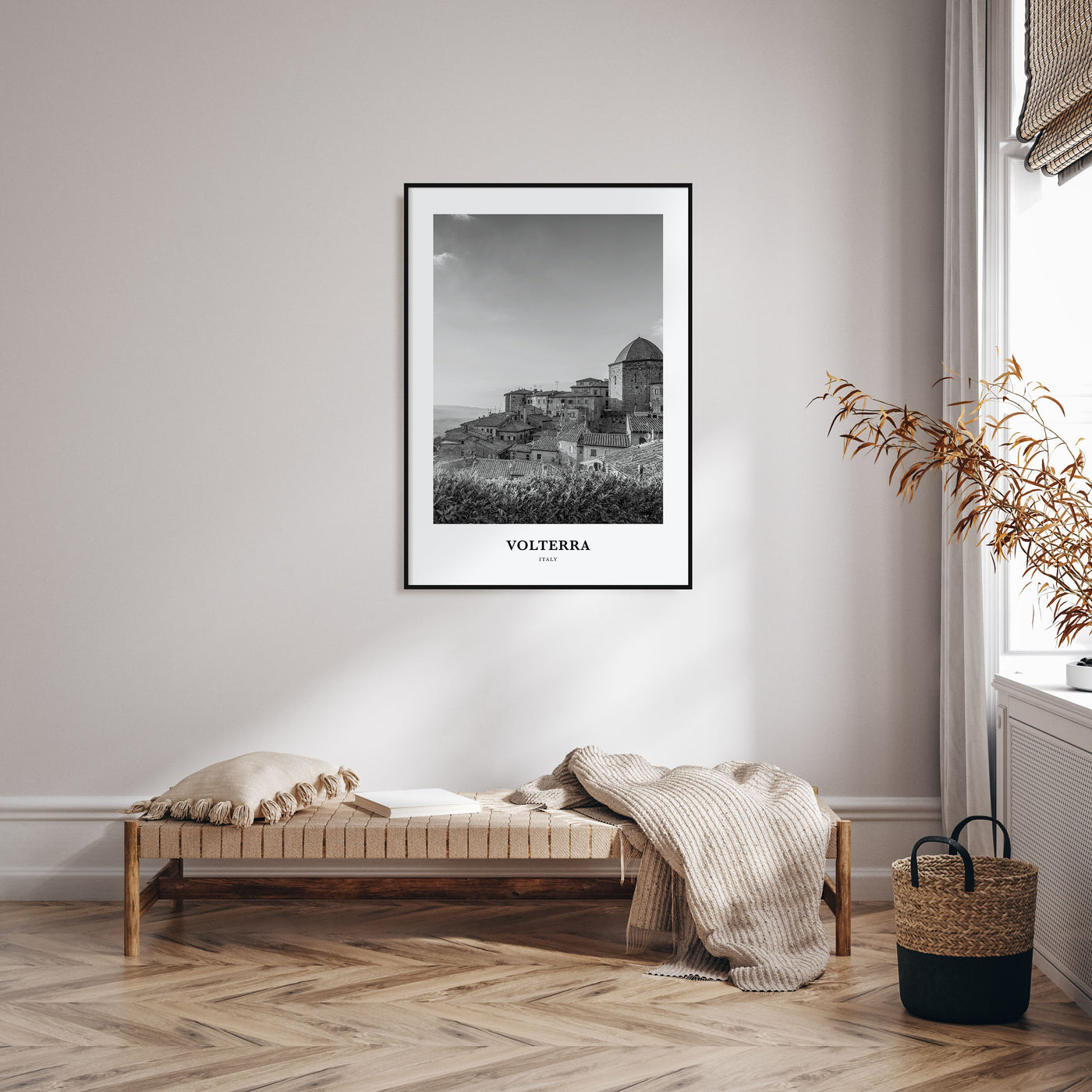 Volterra Portrait B&W Poster