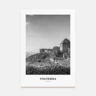 Volterra Portrait B&W Poster