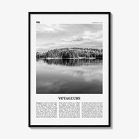 Voyageurs National Park Print Black and White, Voyageurs Wall Art, Voyageurs Poster, Voyageurs Photo, Voyageurs Wall Décor, Minnesota, USA