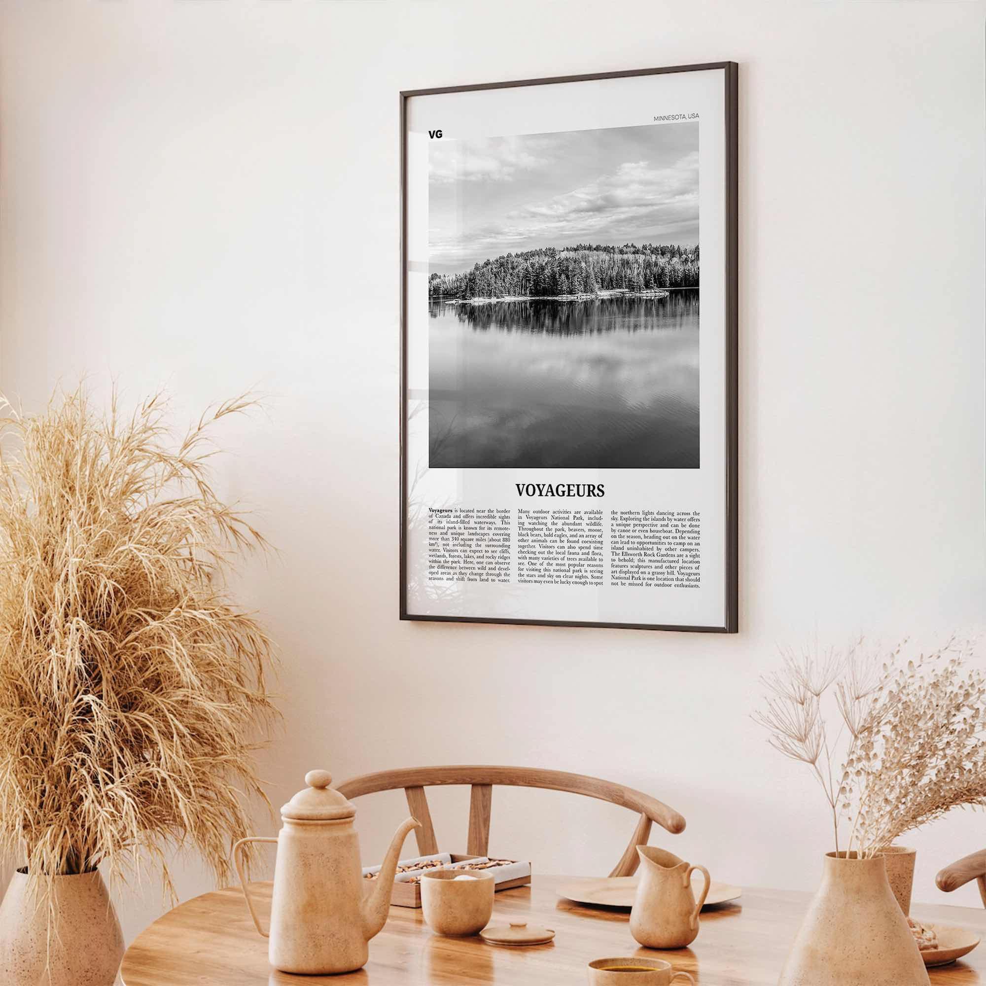 Voyageurs National Park Print Black and White, Voyageurs Wall Art, Voyageurs Poster, Voyageurs Photo, Voyageurs Wall Décor, Minnesota, USA