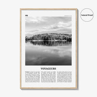Voyageurs National Park Print Black and White, Voyageurs Wall Art, Voyageurs Poster, Voyageurs Photo, Voyageurs Wall Décor, Minnesota, USA