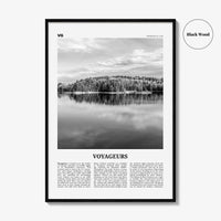 Voyageurs National Park Print Black and White, Voyageurs Wall Art, Voyageurs Poster, Voyageurs Photo, Voyageurs Wall Décor, Minnesota, USA