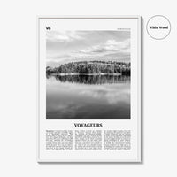 Voyageurs National Park Print Black and White, Voyageurs Wall Art, Voyageurs Poster, Voyageurs Photo, Voyageurs Wall Décor, Minnesota, USA