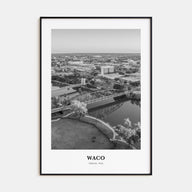 Waco Portrait B&W Poster
