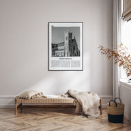 Wagga Wagga Travel B&W Poster