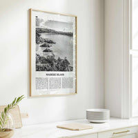 Waiheke Island Print Black and White, Waiheke Island Wall Art, Waiheke Island Poster, Waiheke Island Photo, Waiheke Island, New Zealand