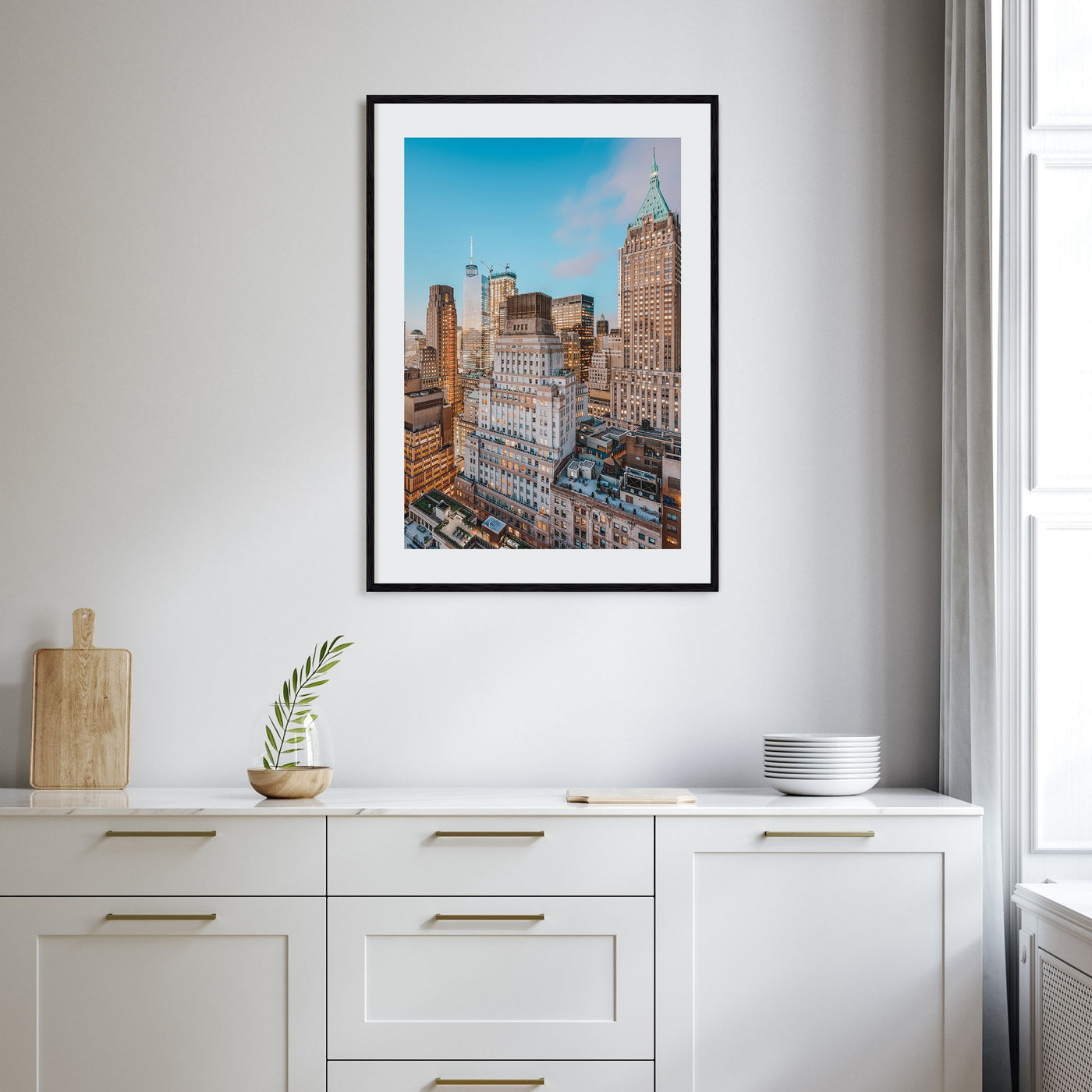 Wall Street Photo Color Poster