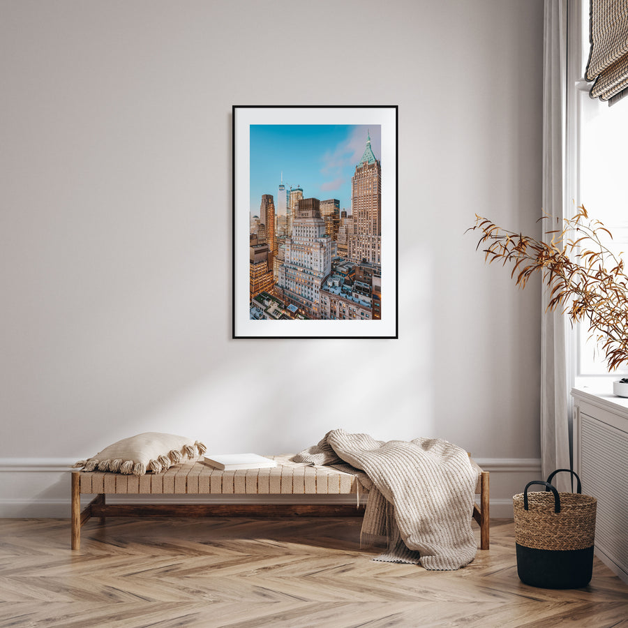 Wall Street Photo Color Poster