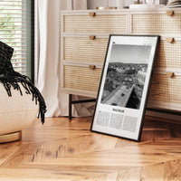 Waltham Print Black and White, Waltham Wall Art, Waltham Poster, Waltham Photo, Waltham Map, Waltham Wall Decor, Massachusetts, USA