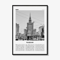Warsaw Print Black and White, Warsaw Wall Art, Warsaw Poster, Warsaw Photo, Warsaw Wall Decor, Poland, Warszawa, Polska, Europe