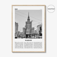 Warsaw Print Black and White, Warsaw Wall Art, Warsaw Poster, Warsaw Photo, Warsaw Wall Decor, Poland, Warszawa, Polska, Europe