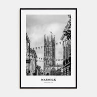 Warwick Portrait B&W Poster