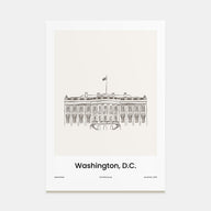 Washington, D.C. Drawn No 2 Poster