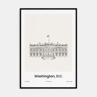 Washington, D.C. Drawn No 2 Poster