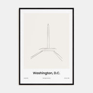 Washington, D.C. Drawn No 3 Poster