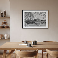 Washington, D.C. Landscape B&W Poster