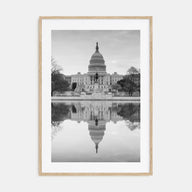 Washington, D.C. Photo B&W No 1 Poster