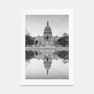 Washington, D.C. Photo B&W No 1 Poster