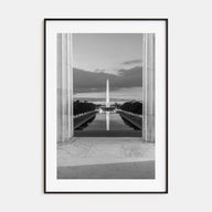 Washington, D.C. Photo B&W No 2 Poster