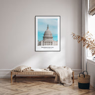 Washington, D.C. Portrait Color No 1 Poster