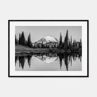 Washington (State) Landscape B&W No 1 Poster