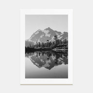 Washington (State) Photo B&W No 1 Poster