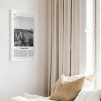 Watsons Bay Print Black and White, Watsons Bay Wall Art, Watsons Bay Poster, Watsons Bay Photo, Watsons Bay Wall Décor, Watsons Bay Map,