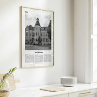 Waukesha Print Black and White, Waukesha Wall Art, Waukesha Poster, Waukesha Photo, Waukesha Map, Waukesha Wall Decor, Wisconsin, USA