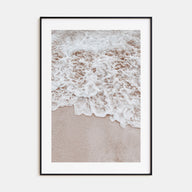 Waves Crashing Photo Color No 2 Poster