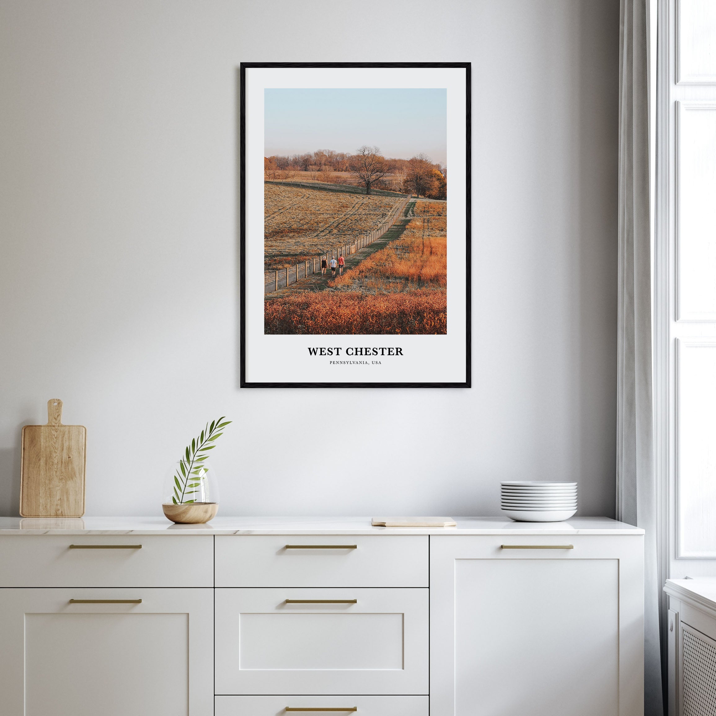 West Chester Portrait Color Poster