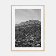 West Hollywood Photo B&W Poster