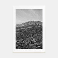 West Hollywood Photo B&W Poster
