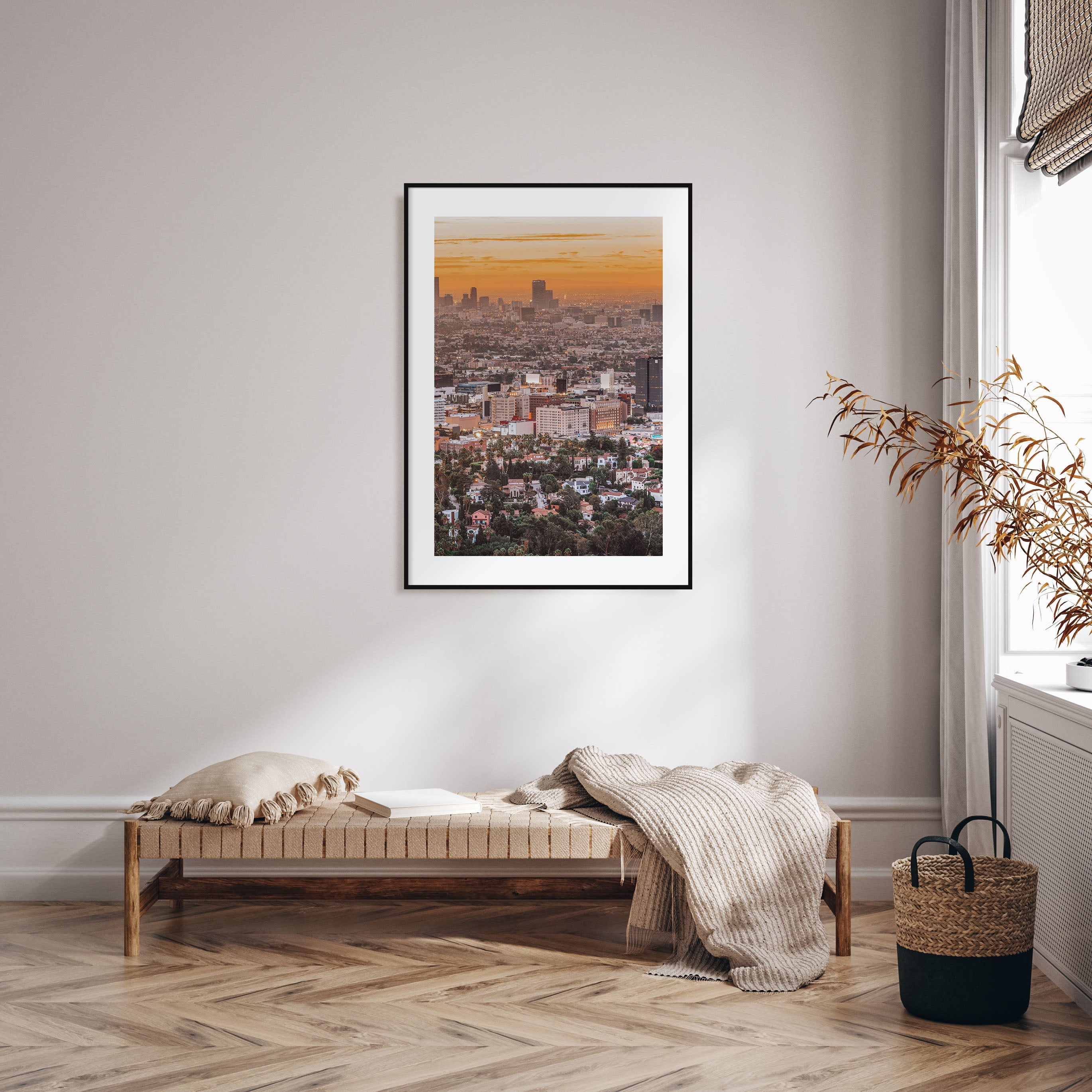 West Hollywood Photo Color Poster