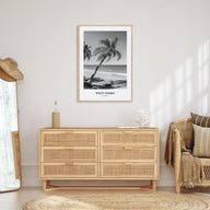 West Indies Portrait B&W Poster