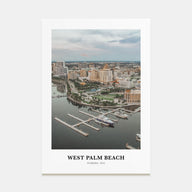 West Palm Beach Portrait Color Poster
