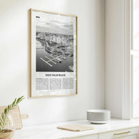 West Palm Beach Print Black and White No 1, West Palm Beach Wall Art, West Palm Beach Poster, West Palm Beach Photo, West Palm, Florida